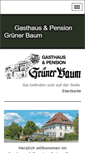 Mobile Screenshot of gruener-baum-eberbach.com